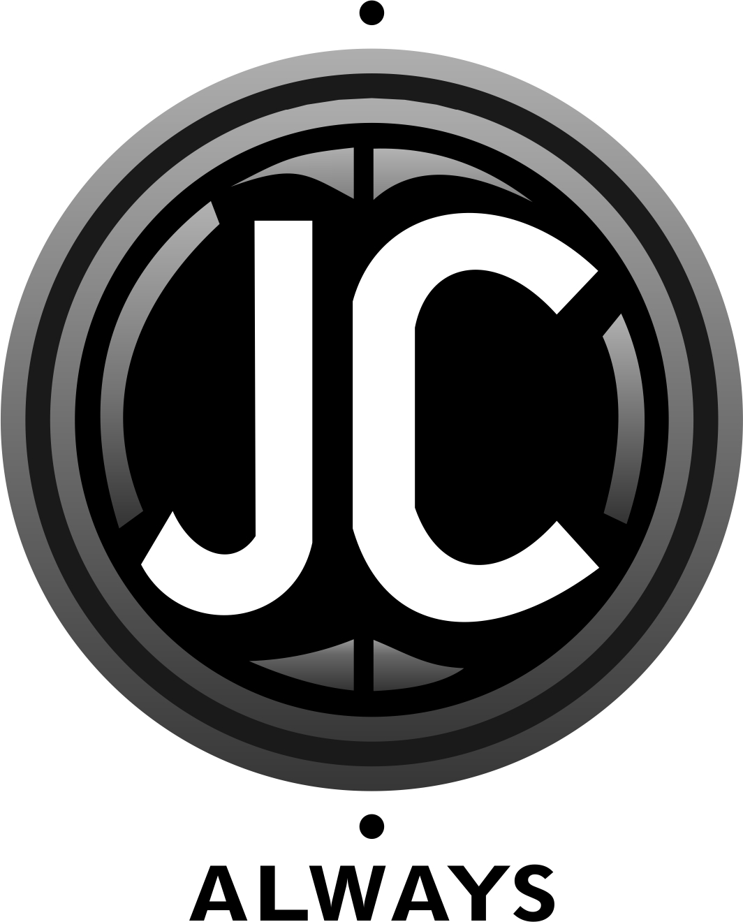 JC logo for a white background